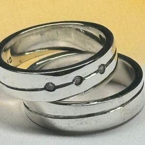 Anillo Plata Italiana