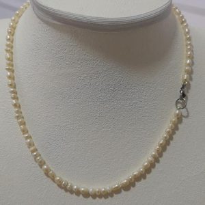Collar de Acero Plateado