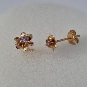 Aros Oro Rosado