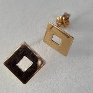 Aros oro  Rosado