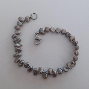 Pulsera Acero Plateado