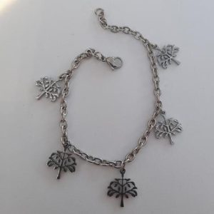 Pulseras Acero Plateado